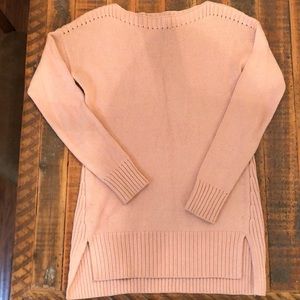 LOFT Blush Tunic Sweater